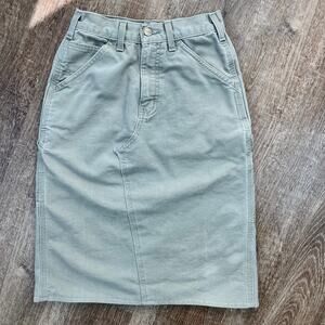 Carhartt Vintage Y2K Reworked Upcycled Canvas Skirt